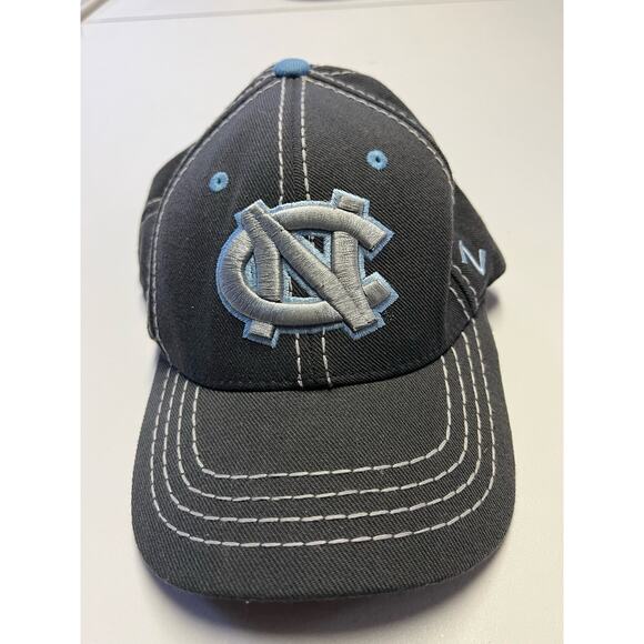 Zephyr North Carolina Adjustable Trucker Hat Gray Tars - Picture 1 of 4